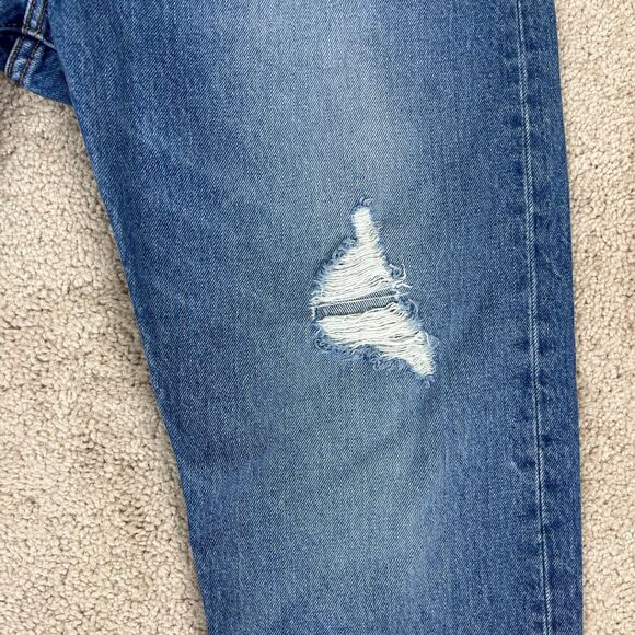 Levi's 501 Jeans Mens 31 x 32 Blue Button Fly Original Fit Straight Medium Wash - Picture 7 of 16